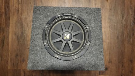 Kicker 10" C10 Subwoofer + Amp