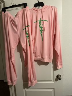 Pink Sweat Suit