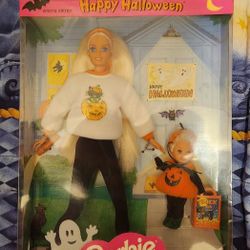 1996 Halloween Barbie And Kelly