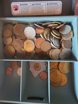 Foreign,  domestic and discontinued coins from all world currencies