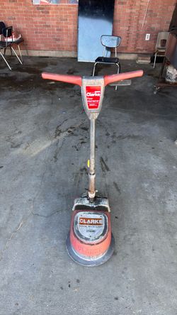 Clarke 1700hd floor maintainer flooring scrubber sander buffer piso carpeta wood