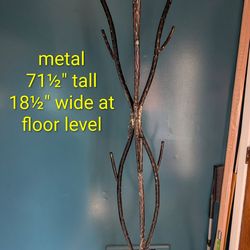 Solid Metal Coat Stand