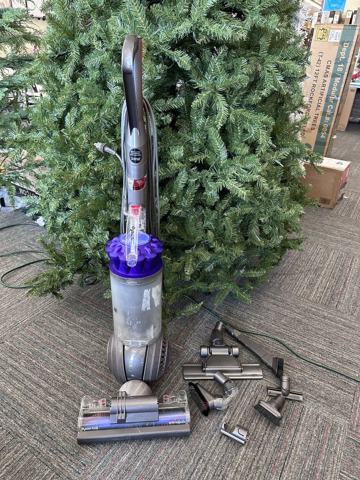 Dyson Upright Vacuum Cleaner – Ball AnimalPro+ (Iron/Red), Used – Good