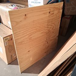 Plywood Pieces Left From Project