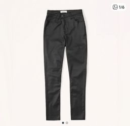 Abercrombie Leather Pants 