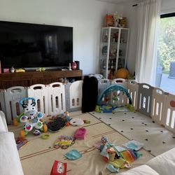 Baby Foldable Playpen  59” X 57.5”