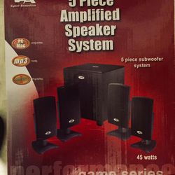 Brand New Amplified Speakers 