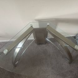 Glass Desk 