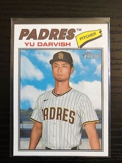 Yu Darvish 2026 Topps Heritage Base Card #120