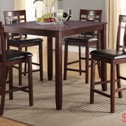 Counter Height Dining Table Set