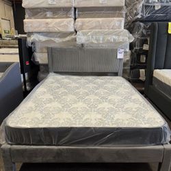 New Queen Bedframe & Mattress. 🚚WE DELIVER🚚