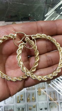 10k gold joops 2 inch long 7.7 grams