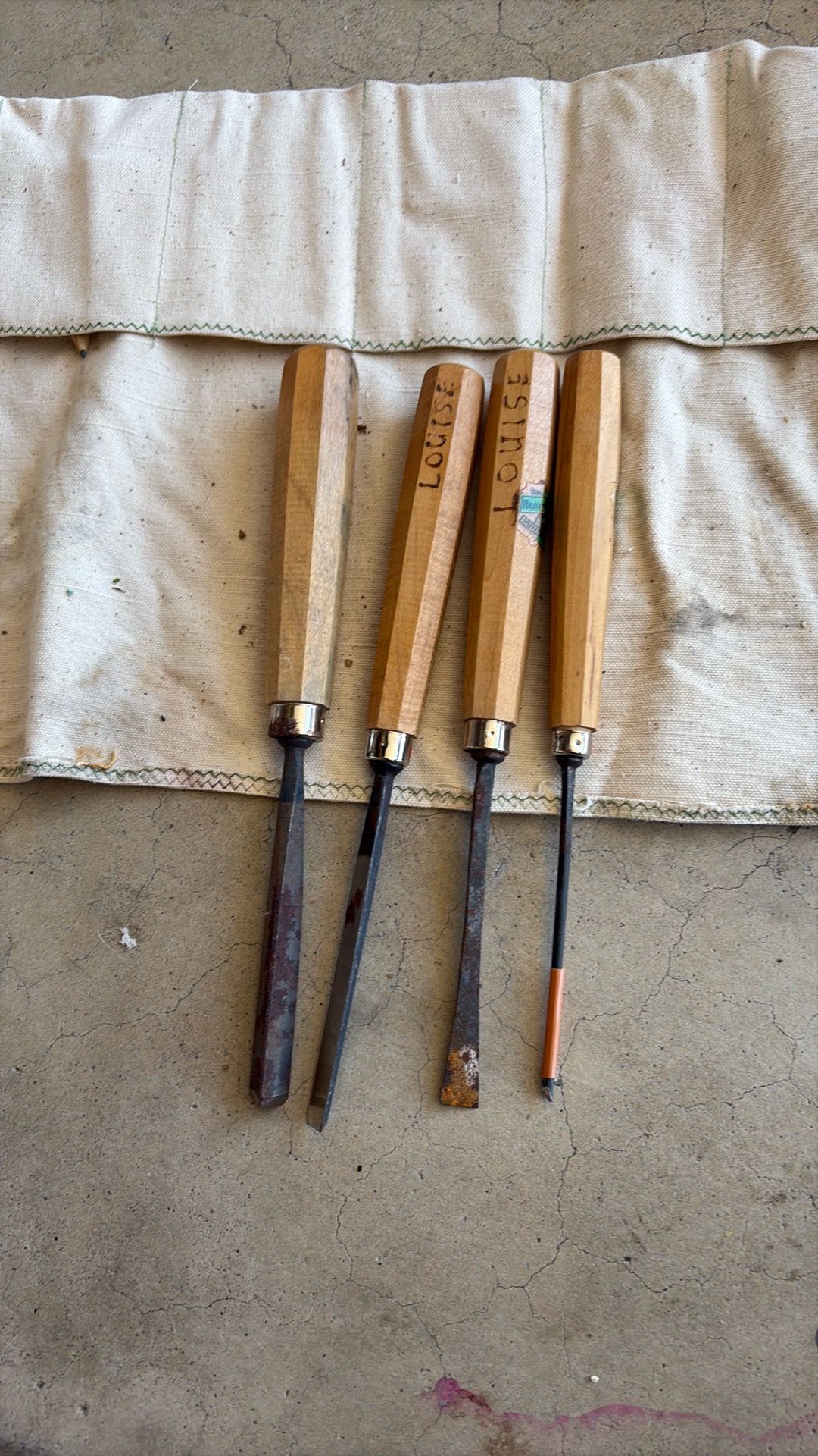 Wood craving tools