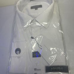 3 New Angelo Rossi dress shirts $20 each or all 3 for $50 size 18 1/2 34/35