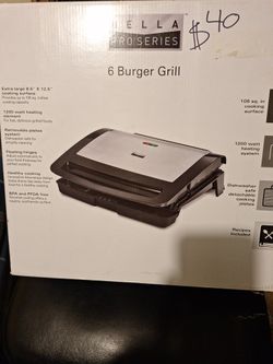 Electric Burger Grill