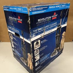Bissell REVOLUTION HYDROSTEAM PET Carpet & Upholstery Deep Cleaner #34242 NEW