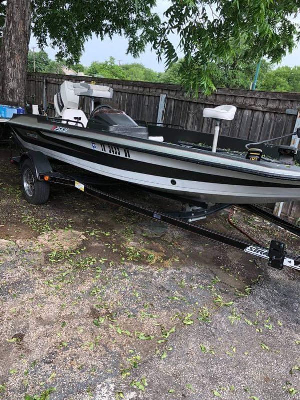 boat stratos 256v bass boat for sale in dallas, tx - offerup