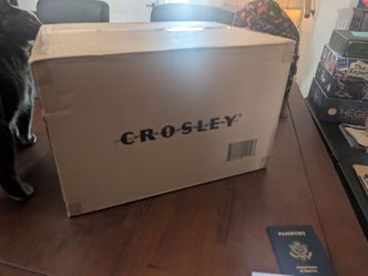 Walnut Bluetooth enabled Crosley