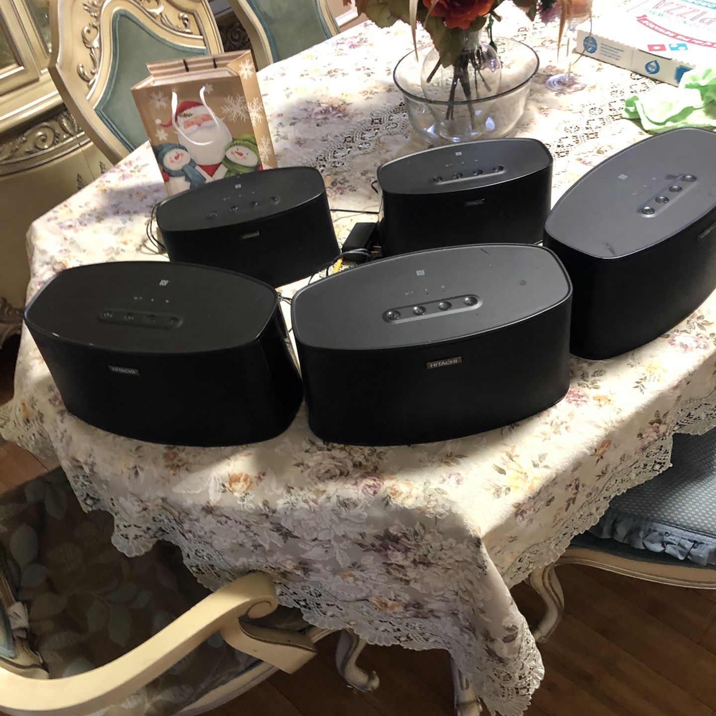 Hitachi Wi Fi Bluetooth Speakers Set