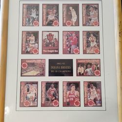 92  ,93 IU Basketball Big Ten Championship  Cards