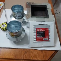 6 X 6 Ceiling Or  Wall Register Includes Box And 2- 4 inch Connections Located In Palm Beach Gardens 