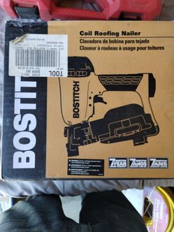 Bostitch coil roofing nailer