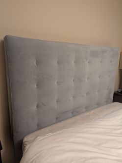 Like New West Elm Tufted Headboard