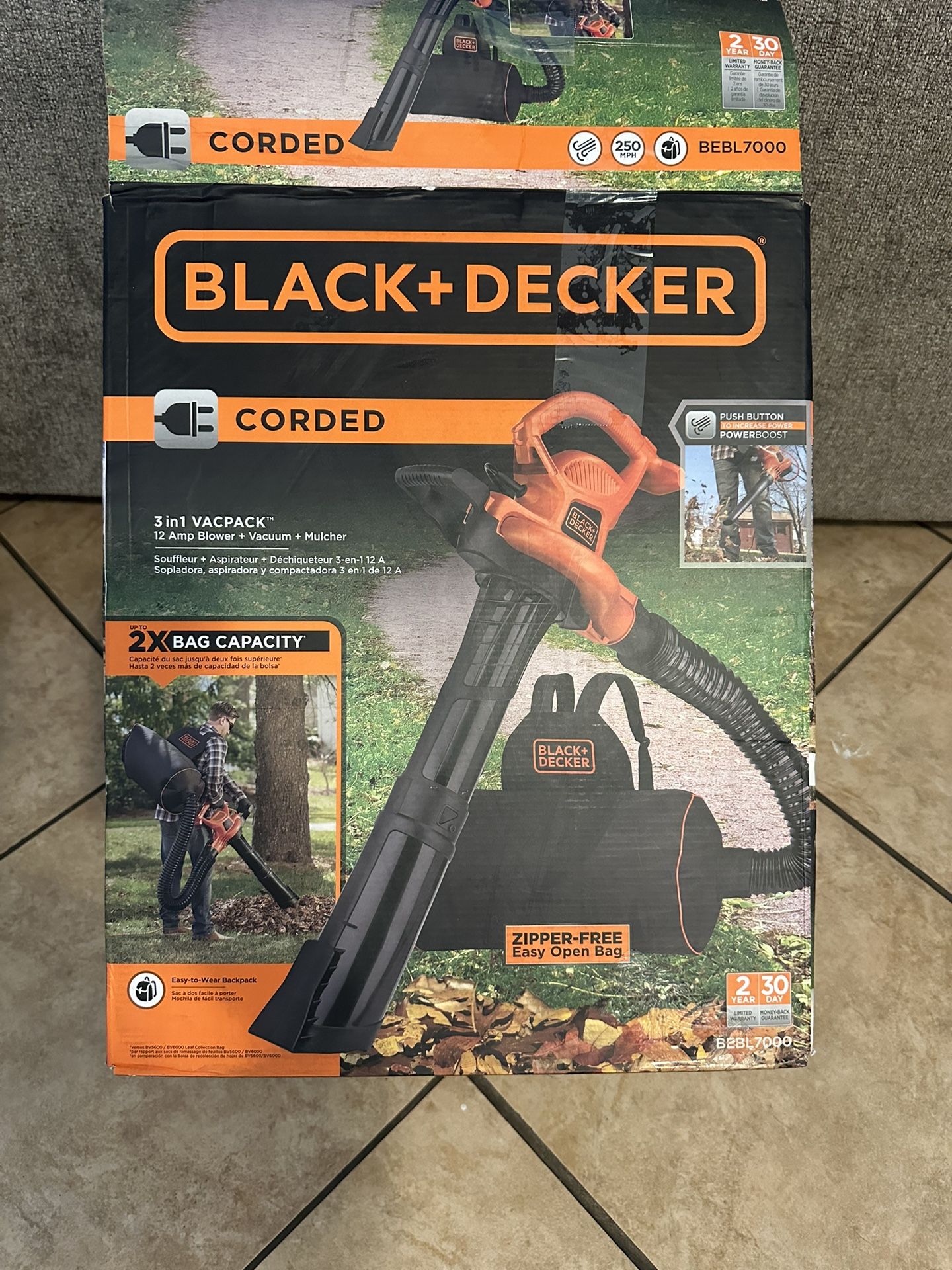Blower, Vacuum
