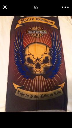 Harley Davidson dust mask/head wrap