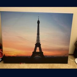 Eiffel Tower Canvas 