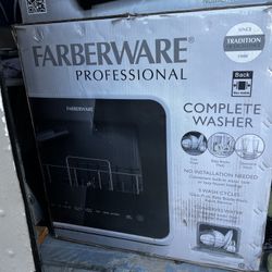 New portable dish washer