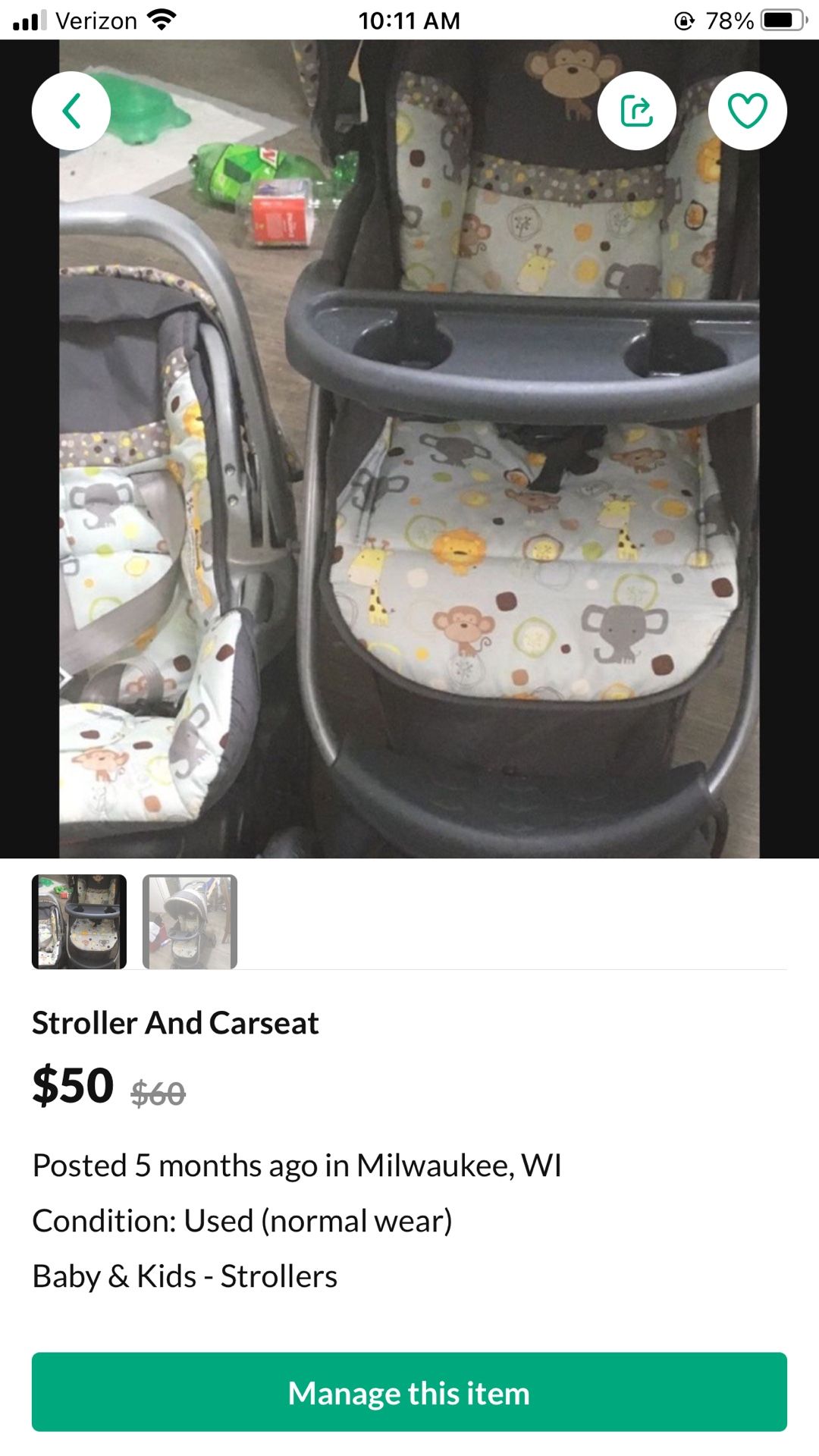Stroller And Carseat