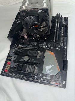 Motherboard, CPU/CPU Cooler, 8 GB of Ram