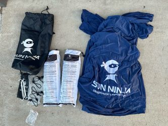 SUN NINJA Beach Tent Sun Shelter