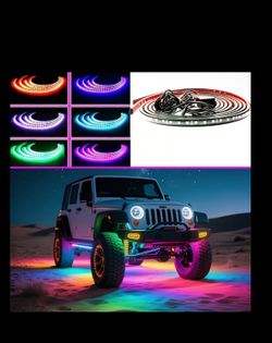 RGB LED Underbody Car Lights Kit – App + Remote Control (NEW) 🚗🌈