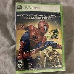 Spider-Man: Friend or Foe (Microsoft Xbox 360, 2007)
