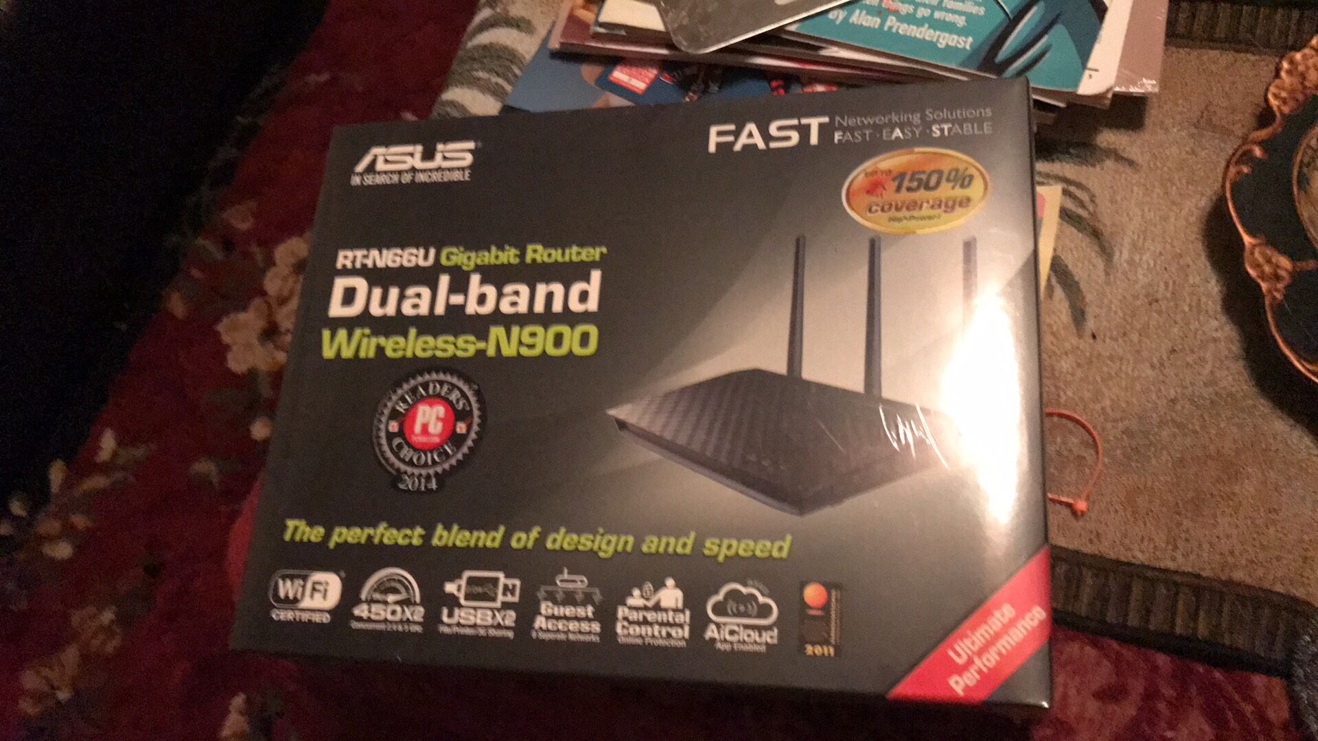 Asus RT-N66U Dual-Band Wireless-N900 Gigabit Router