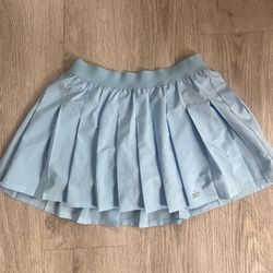 alo workout skirt baby blue