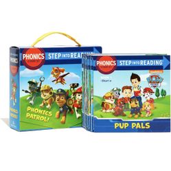 Kids Paw Patrol Phonics Book Set Early Reader Bob