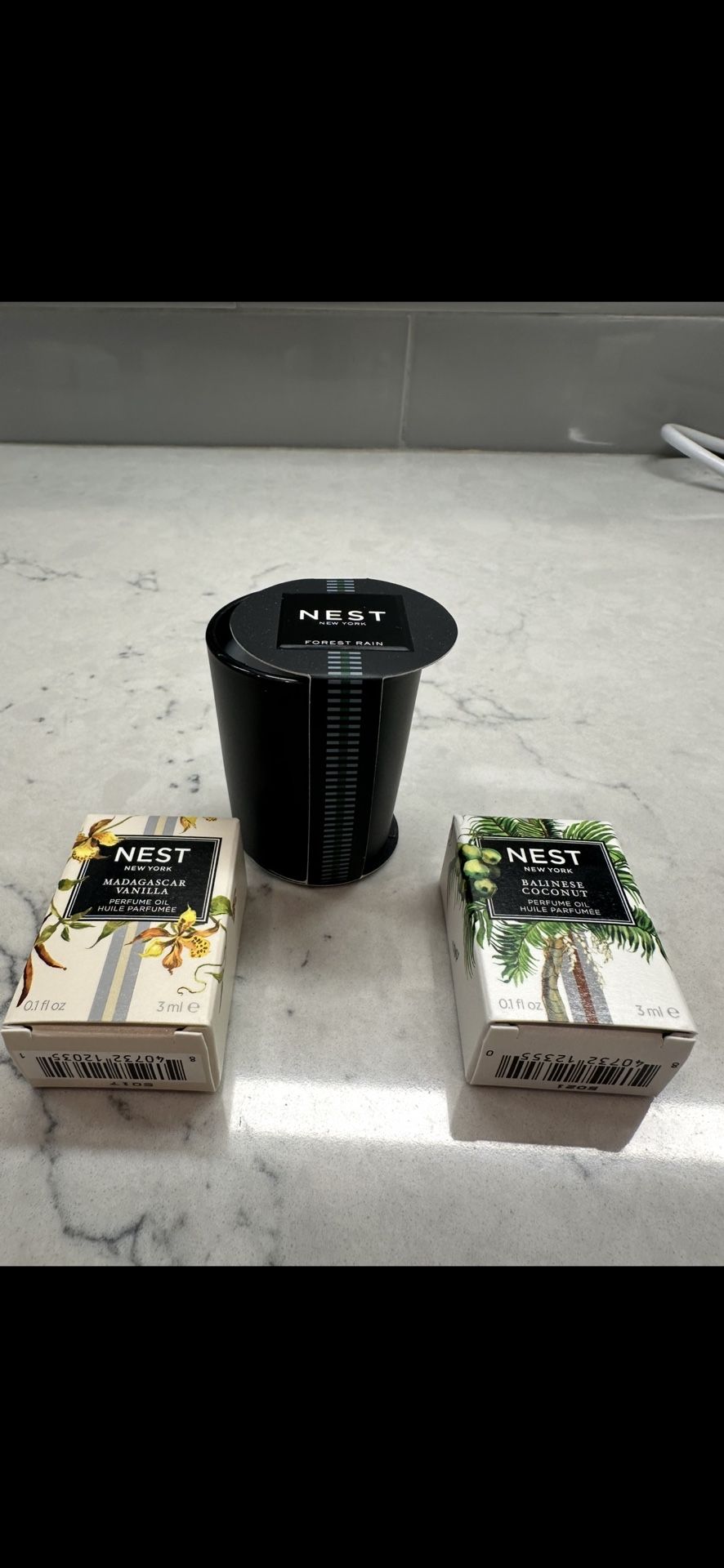 Nest Candle And 2 Oil 5ml Fragrance