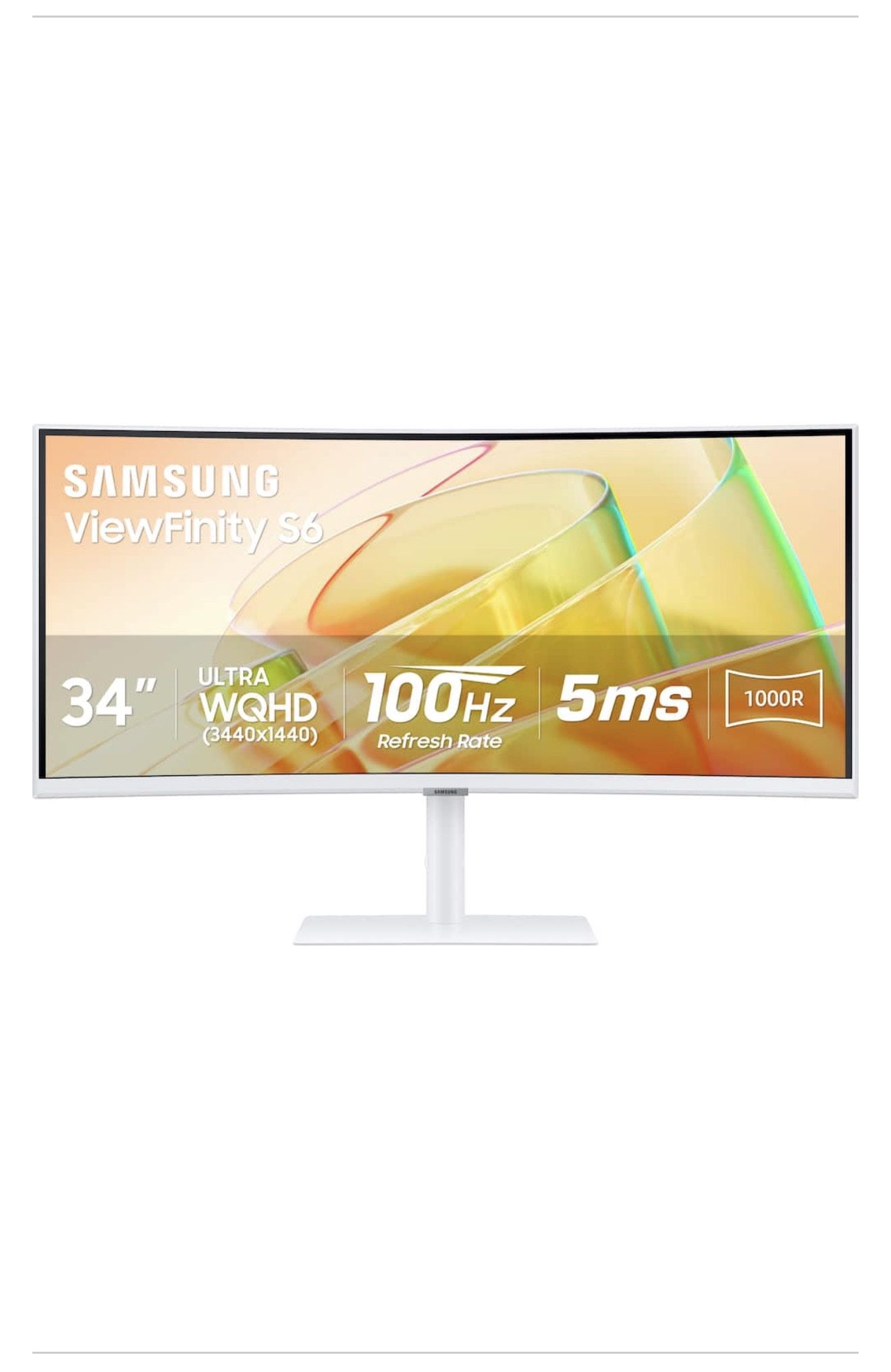 Samsung 34" ViewFinity S65TC Ultra-WQHD Curved Monitor