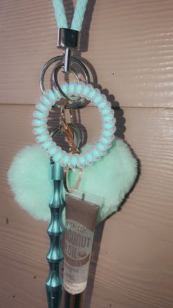 BABY BLUE KEYCHAIN