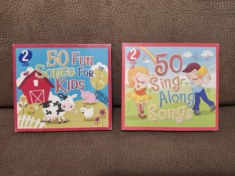 100 Kids Songs & Nursery Rhymes, Two Double CDs