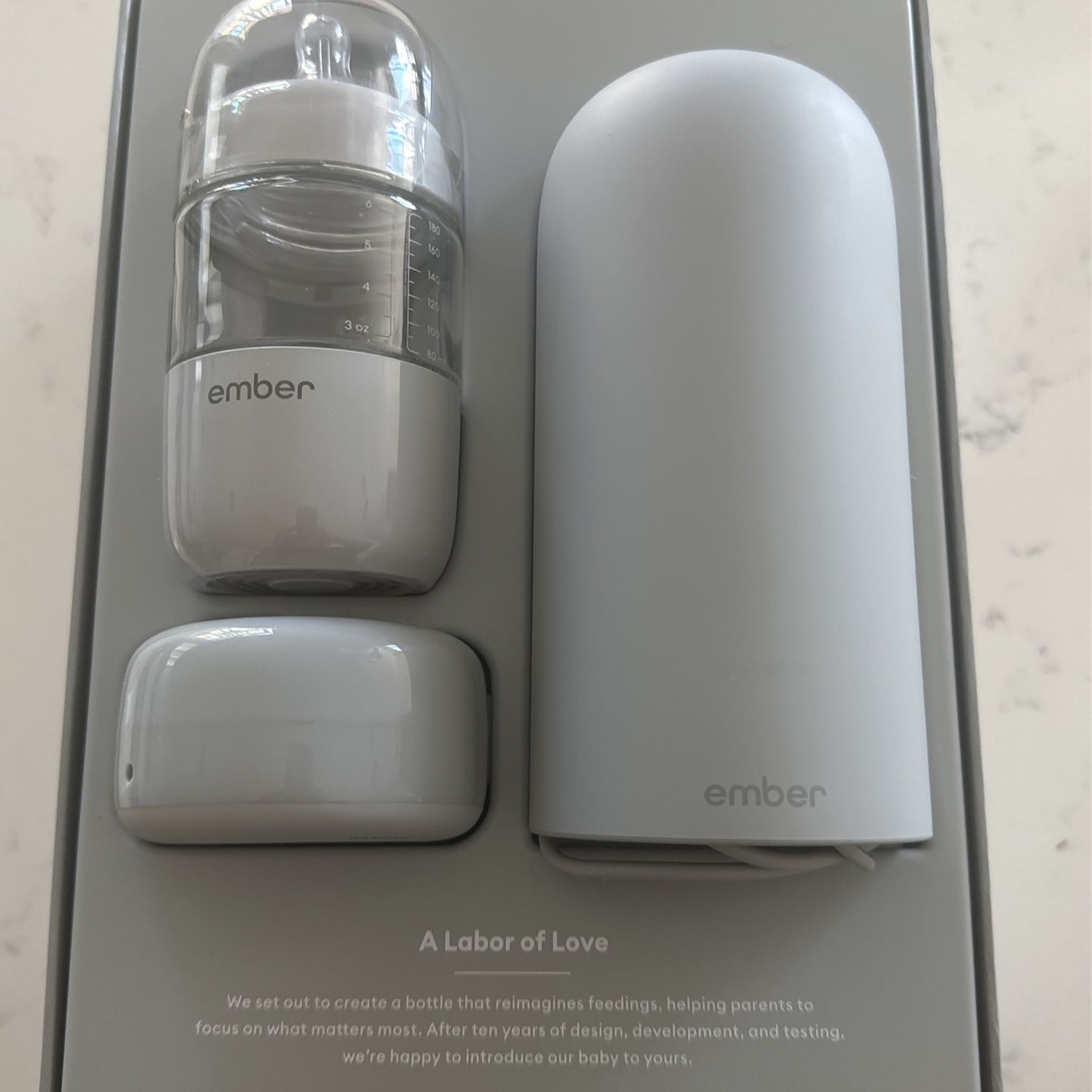 Ember Self Heating Bottle Ember Self Warming Baby Bottle System 6oz