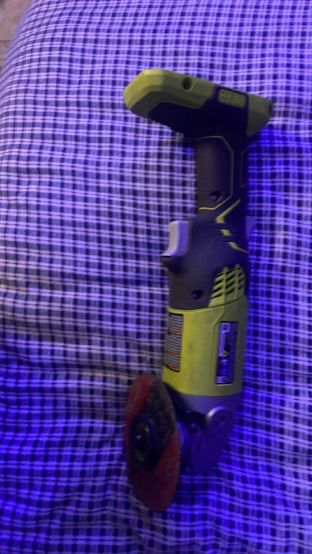 Ryobi Cordless Angel Grinder + Two Battery’s And Charger