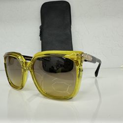 Chrome Hearts Oversized Smakerass Sunglasses Marble/Yellown