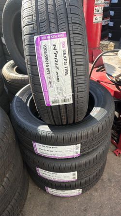 Nexen N'Priz AH5 P205/55R16 89T Tires – Set of 4