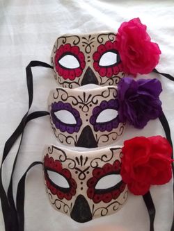 Mascara Dia De Muertos