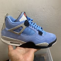 Air Jordan Retro 4 University Blue Authentic,Size 11