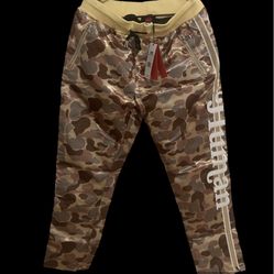 Mitch And Ness Camo Joggers/head Gear Classic 